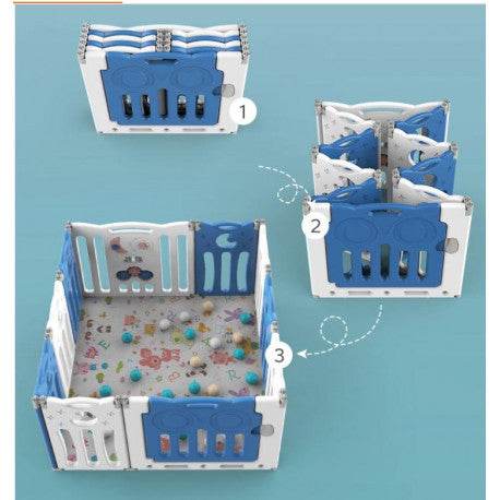 Corral Plegable S Azul - Hobby Market