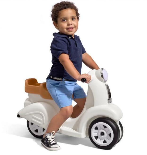 Correpasillo Scooter Blanco-Carros de Arrastre-Correpasillos y Carros de Arrastre-HB420700-Hobby Market