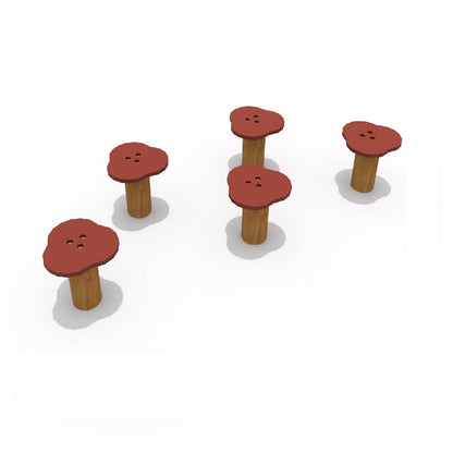 Juego Botones Madera - Hobby Market