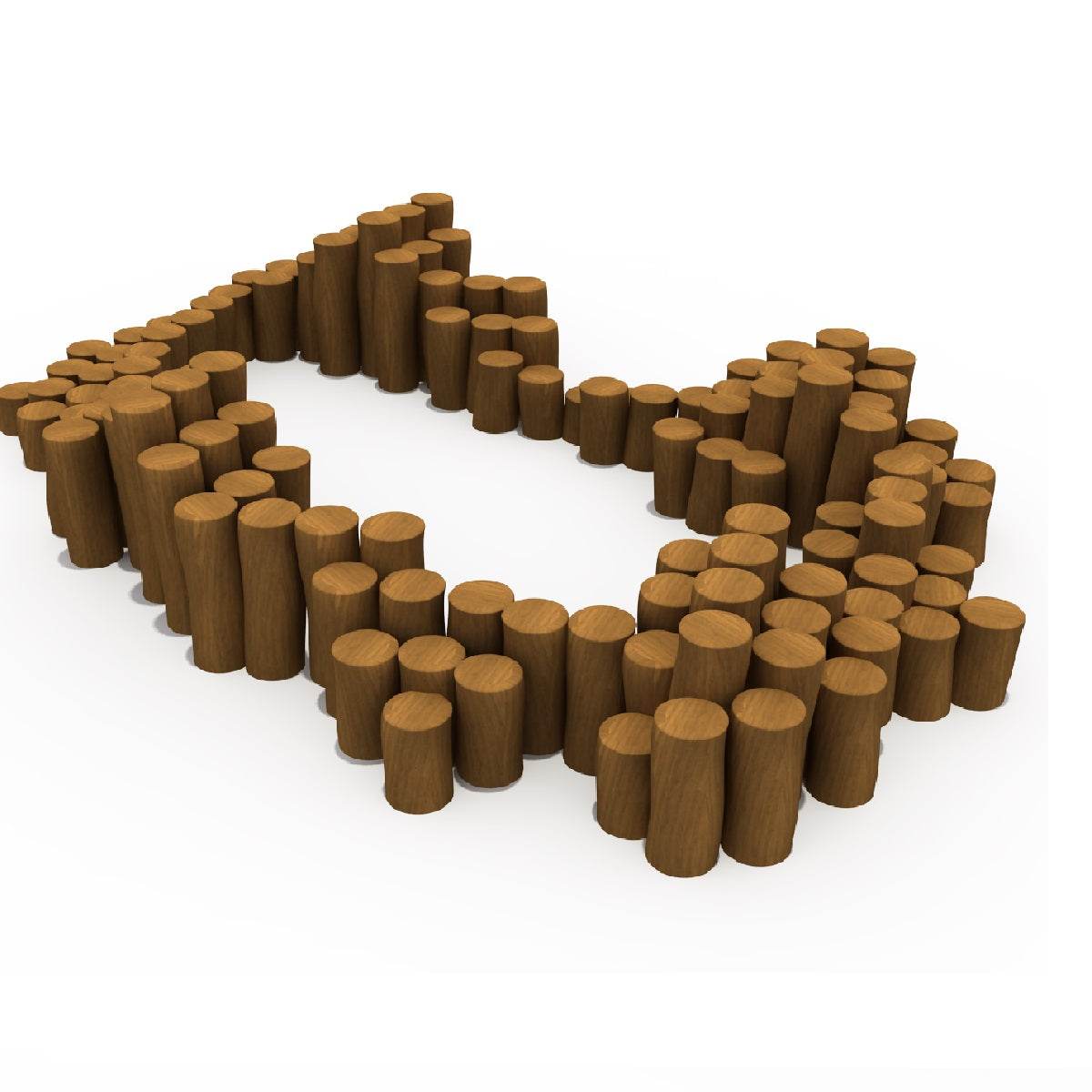 Juego Madera Bosque Laberinto - Hobby Market