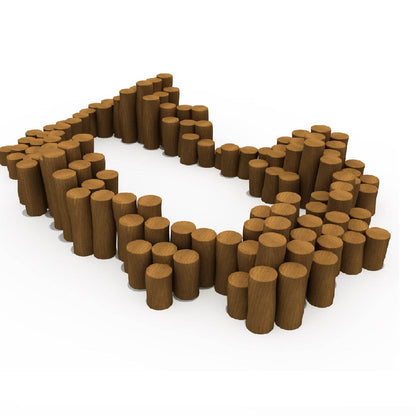 Juego Madera Bosque Laberinto - Hobby Market