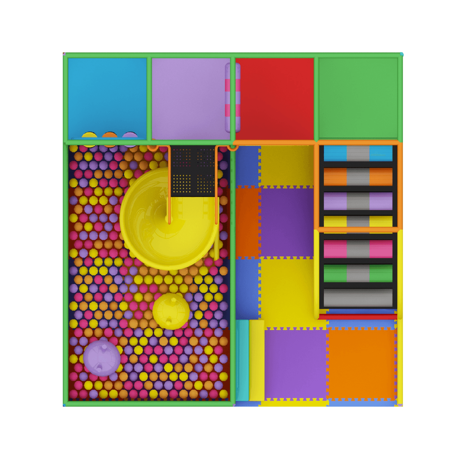 Juego Modular Interior 01 - Hobby Market