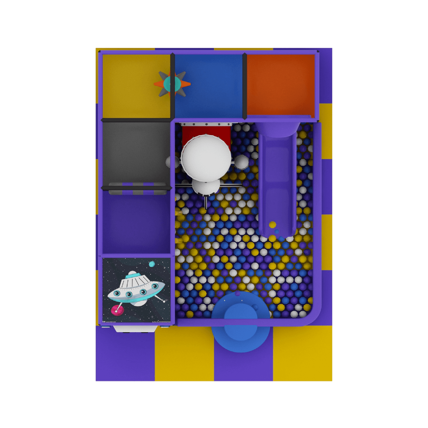 Juego Modular Interior 03 - Hobby Market