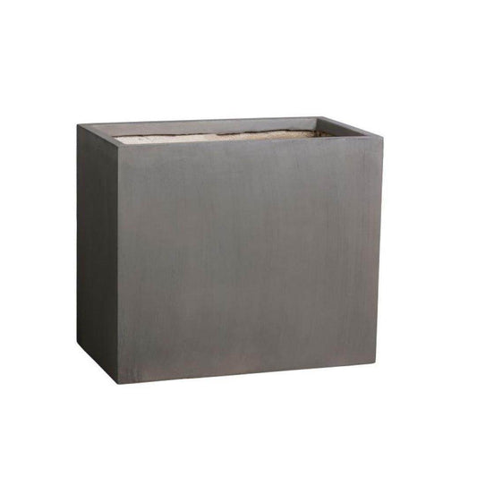 Macetero Rectangular Boldo Fibra de Arcilla 70 cm - Garden Market