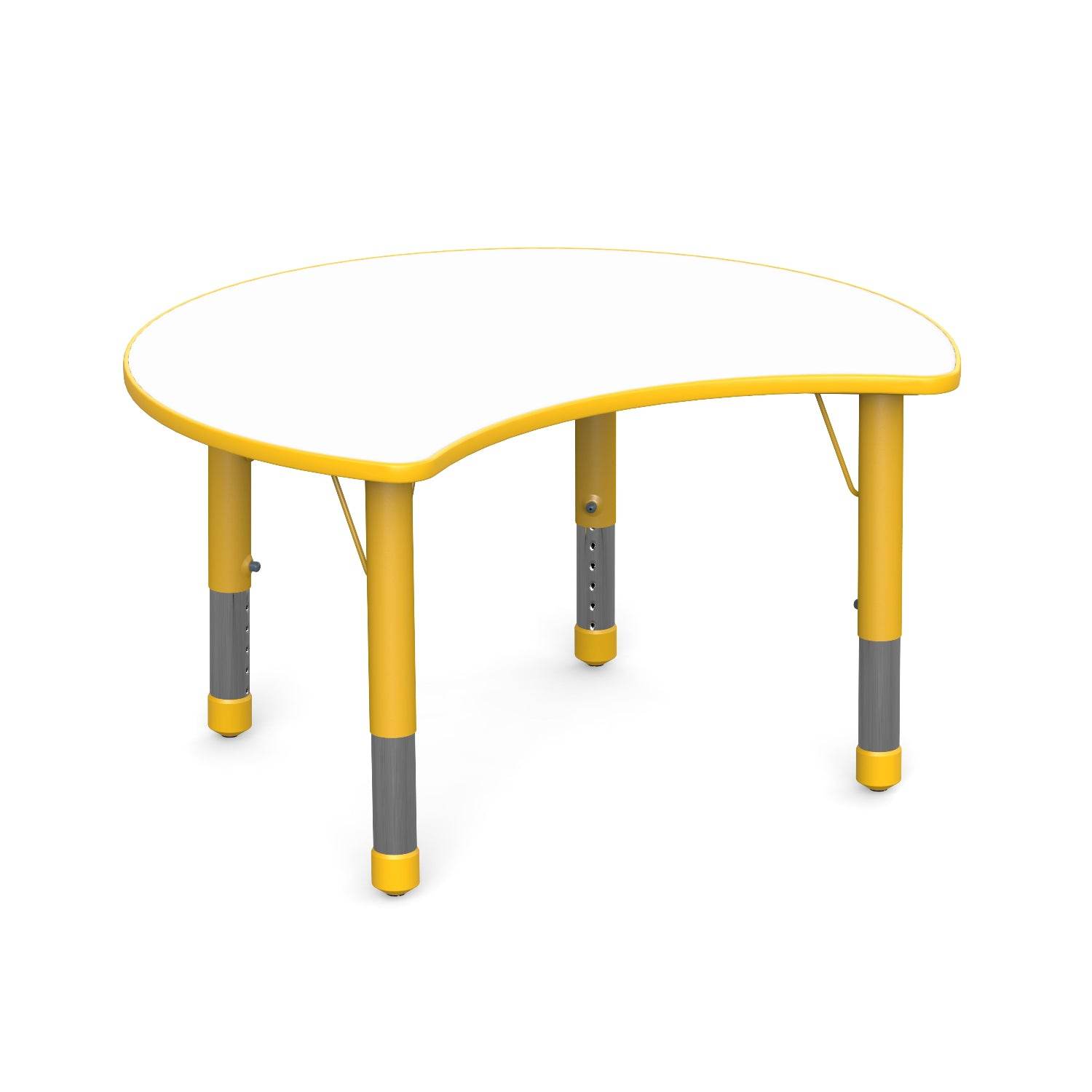 Mesa Colaborativa Medialuna-Mesas Escolares-YCY-093_AMAR-Mobiliario Escolar-Hobby Market