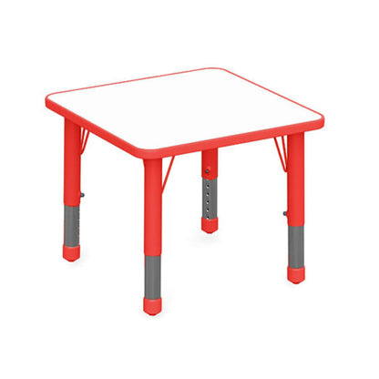 Mesa Cuadrada Doble-Mesas Escolares-YCY-071_ROJO-Mobiliario Escolar-Hobby Market