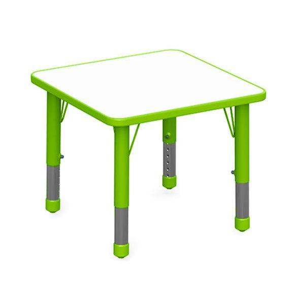 Mesa Cuadrada Doble-Mesas Escolares-YCY-071_VERDE-Mobiliario Escolar-Hobby Market