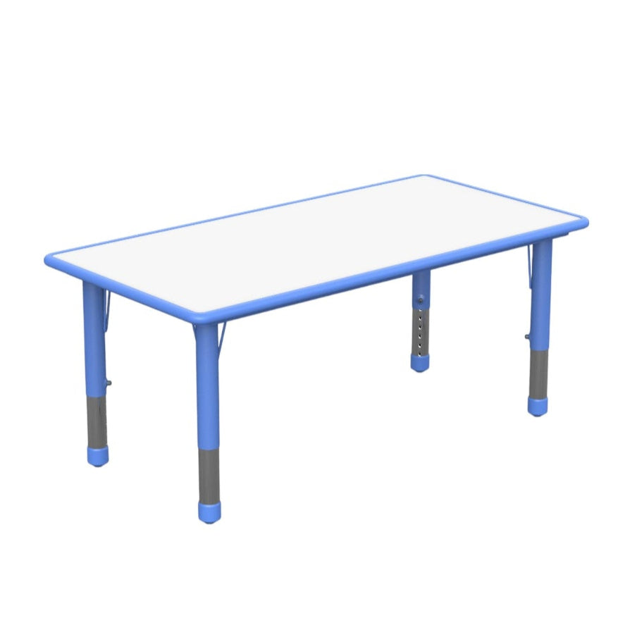 Mesa Rectangular Doble-Mesas Escolares-YCY-060-1_AZUL-Mobiliario Escolar-Hobby Market