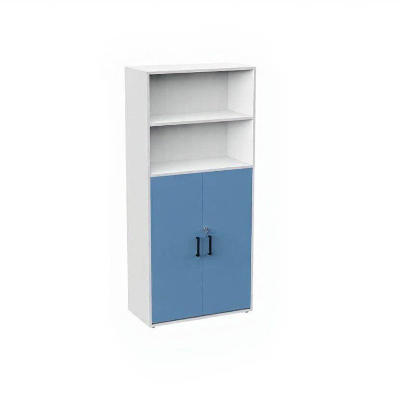 Organizador Escolar 2 puertas 199 Alto-Organizadores Escolares-YCW-21203_AZUL-Mobiliario Escolar-Hobby Market