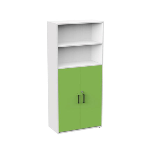 Organizador Escolar 2 puertas 199 Alto-Organizadores Escolares-YCW-21203_VERDE-Mobiliario Escolar-Hobby Market
