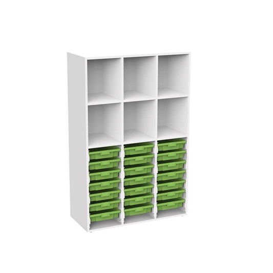 Organizador Escolar 21 cajones 160 Alto-Organizadores Escolares-YCW-21206_VERE-Mobiliario Escolar-Hobby Market
