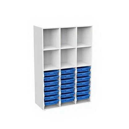 Organizador Escolar 21 cajones 160 Alto-Organizadores Escolares-YCW-21206X_AZUL-Mobiliario Escolar-Hobby Market