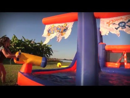 Juego Inflable Centro Pirata