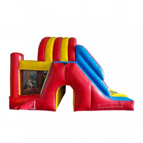 Tobogán Doble con Castillo 6x4 - Hobby Market