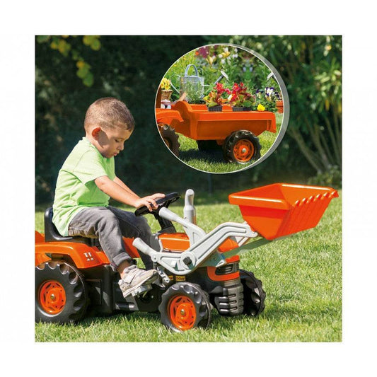 Tractor a Pedales con Carro - Hobby Market