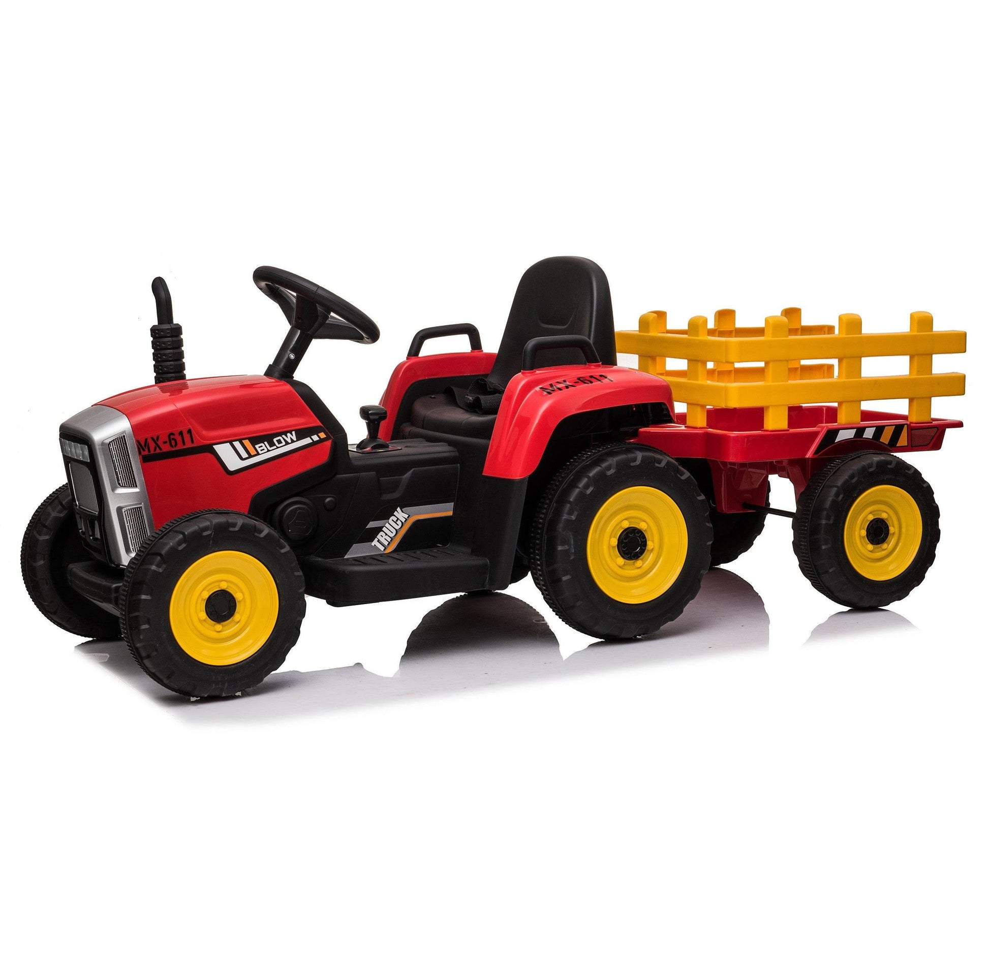 Tractor Infantil 12V ROJO - Hobby Market