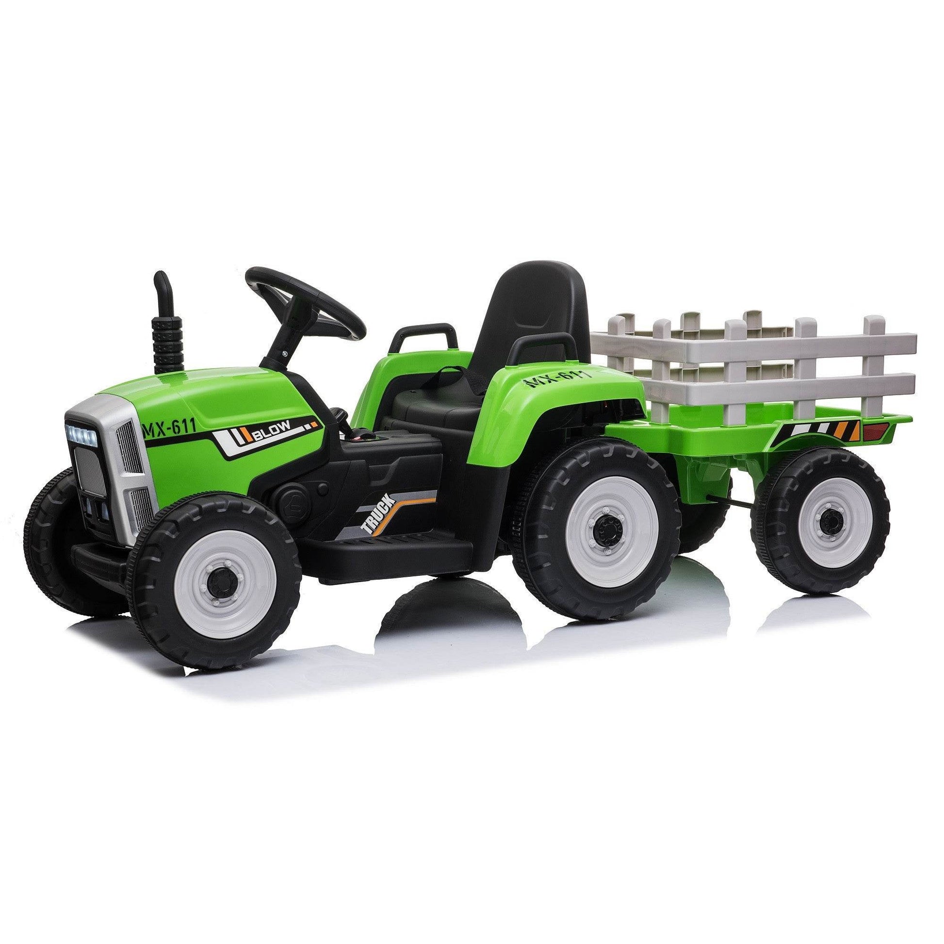 Tractor Infantil 12V Verde - Hobby Market
