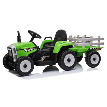 Tractor Infantil 12V Verde - Hobby Market