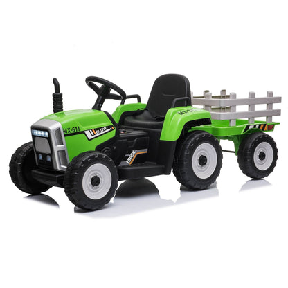 Tractor Infantil 12V Verde - Hobby Market