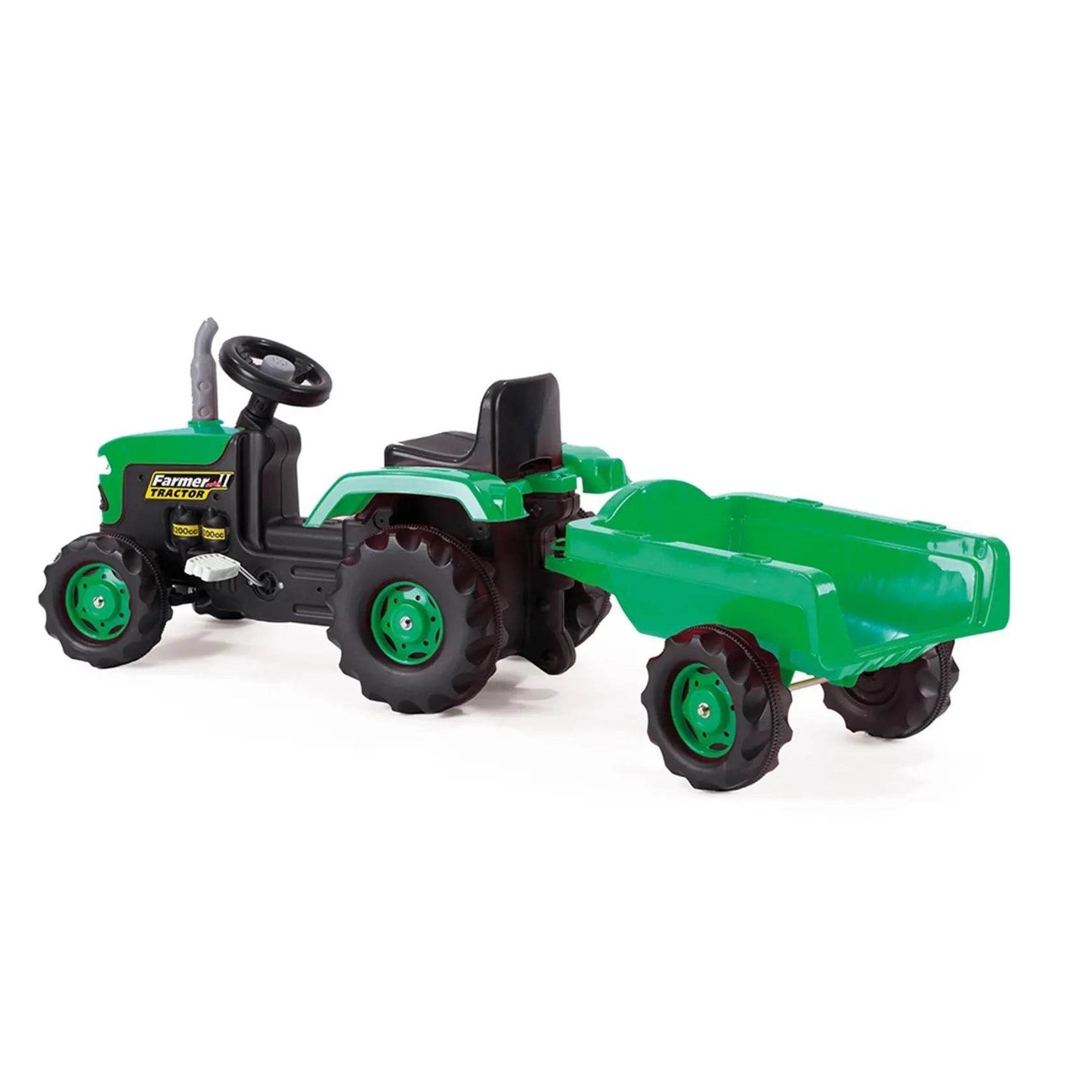 Tractor y Carro Verde - Hobby Market