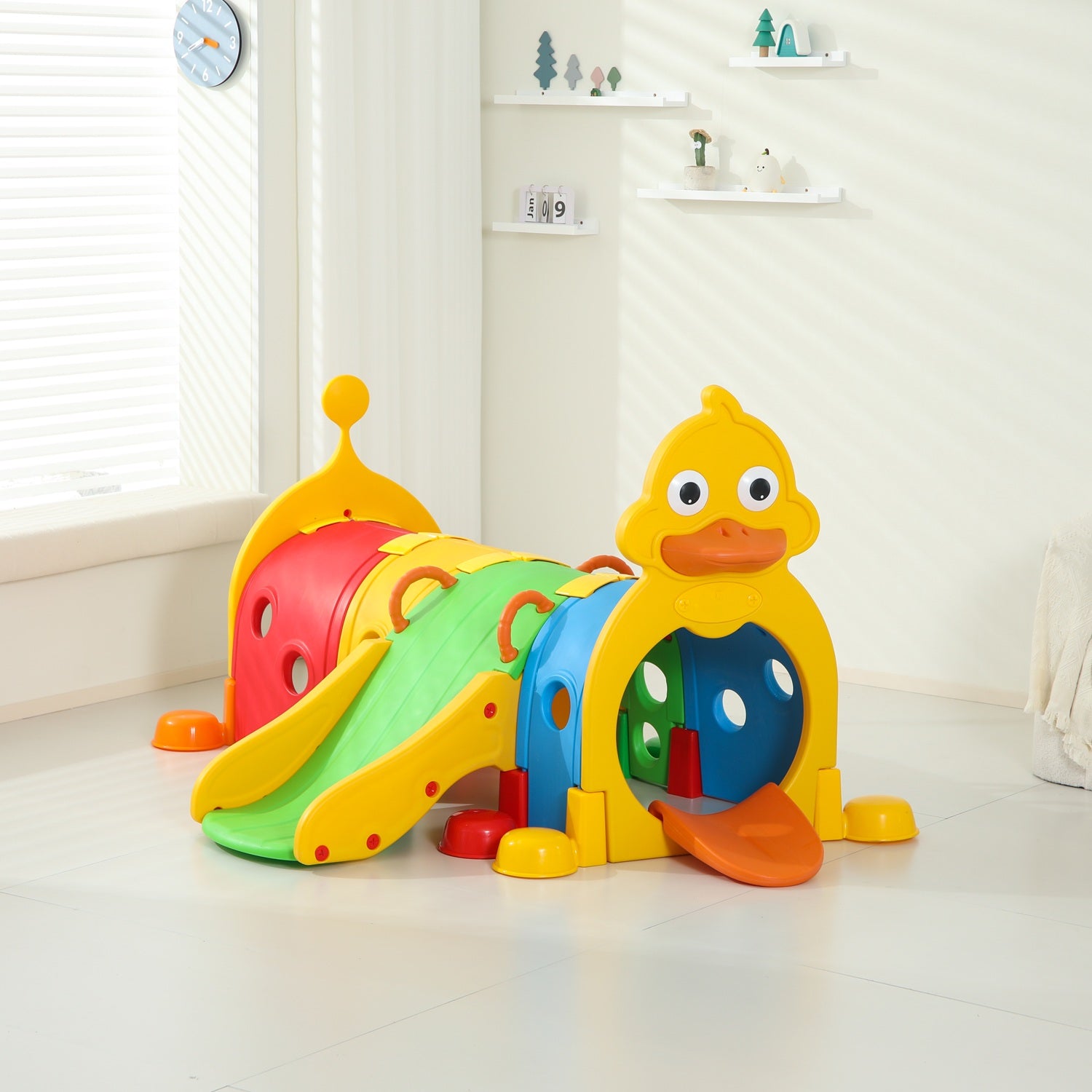 Tunel Cuncuna Pato PRO-HBQQ93-Resbalines y Centros de Juego-Hobby Market